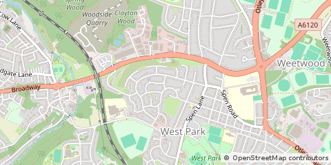Map of Leeds