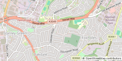Map of Poole