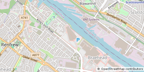 Map of Renfrew, Breahead
