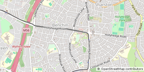 Map of Manchester
