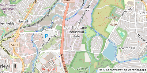 Map of Brierley Hill, West Midlands