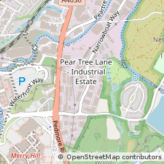 Map of Brierley Hill, West Midlands