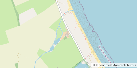 Map of Morpeth, Northumberland