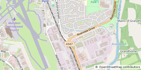 Map of Aberdeen