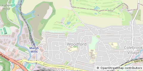 Map of Plymouth, Devon
