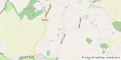 Map of Codicote, Hertfordshire