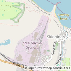 Map of Saltburn-by-the-SEA, Cleveland
