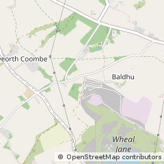 Map of Truro, Cornwall
