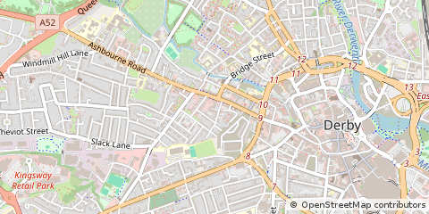 Map of Derby