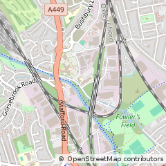 Map of Wolverhampton, West Midlands