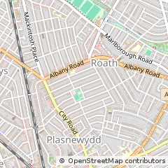 Map of Cardiff