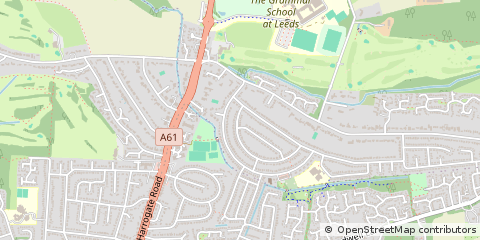 Map of Leeds