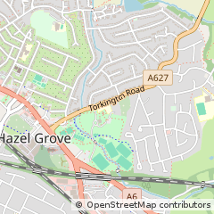 Map of Stockport, Cheshire