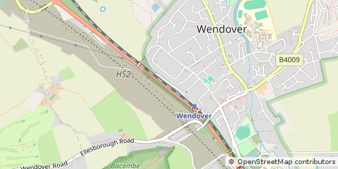 Map of Aylesbury, Buckinghamshire