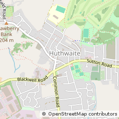 Map of Sutton-in-Ashfield