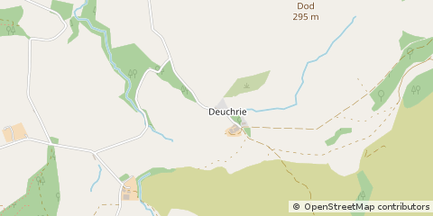 Map of Dunbar, East Lothian
