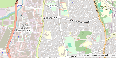 Map of Reading