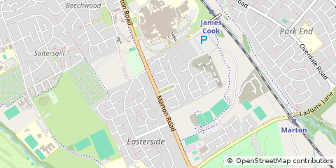 Map of Middlesbrough