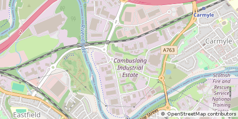 Map of Glasgow