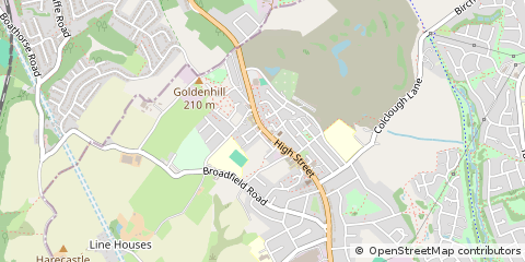 Map of Stoke-on-Trent