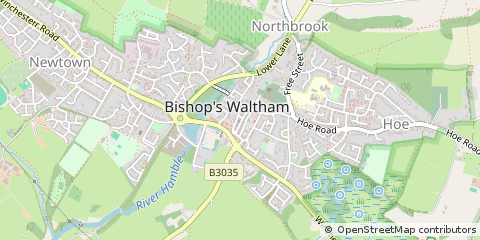 Map of Southampton