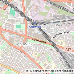Map of Manchester