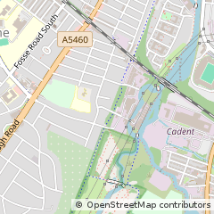 Map of Leicester, Leicestershire