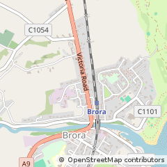 Map of Brora