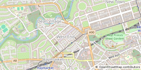 Map of Edinburgh