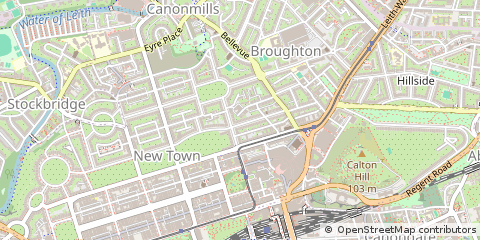 Map of Edinburgh