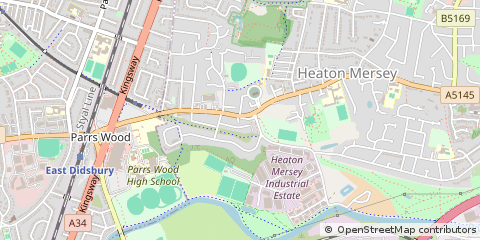 Map of Stockport
