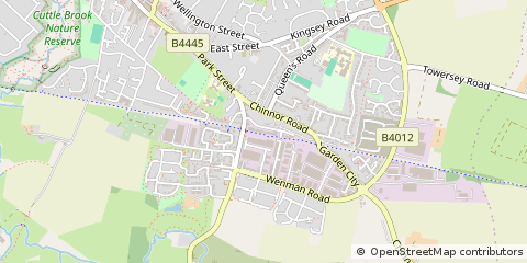 Map of Oxon