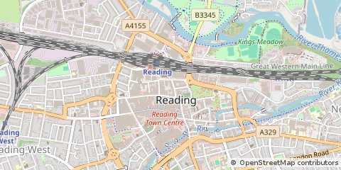 Map of Reading