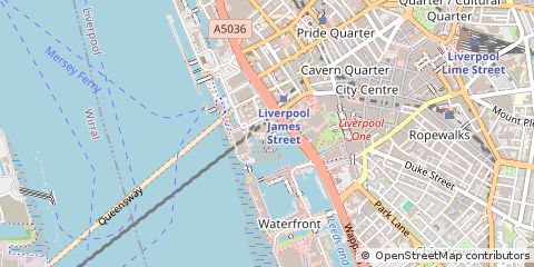 Map of Liverpool, East Sussex