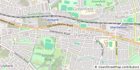 Map of Glasgow