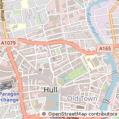 Map of Hull