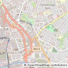 Map of Nottingham