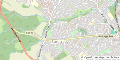 Map of Sheffield
