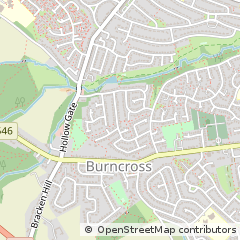 Map of Sheffield