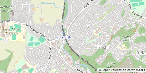 Map of Leeds