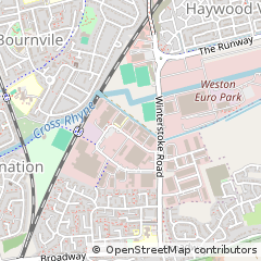 Map of Weston-Super-Mare, North Somerset