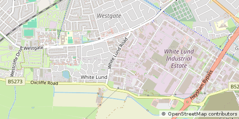Map of Morecambe, Lancashire