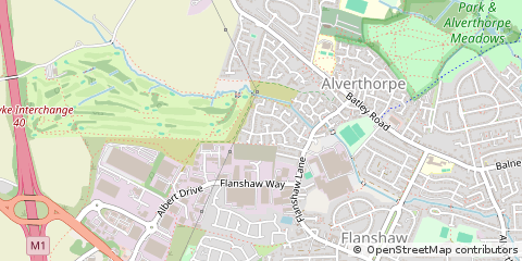 Map of Wakefield