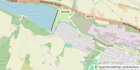 Map of Sheffield