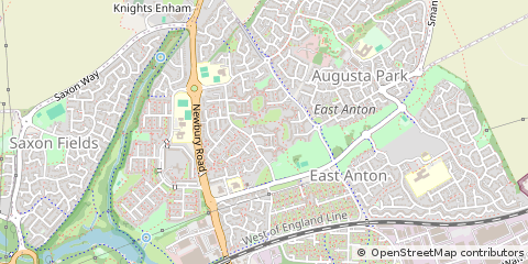 Map of Andover