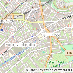 Map of 139 Fountainbridge, Edinburgh