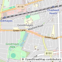 Map of Dagenham