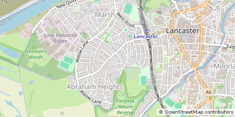 Map of Lancaster