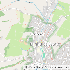 Map of Batheaston, Bath