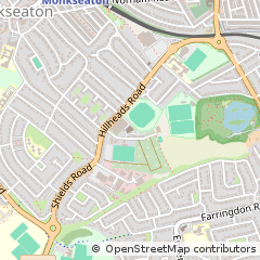 Map of Tyne and Wear